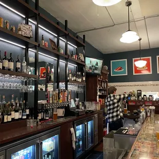 The bar