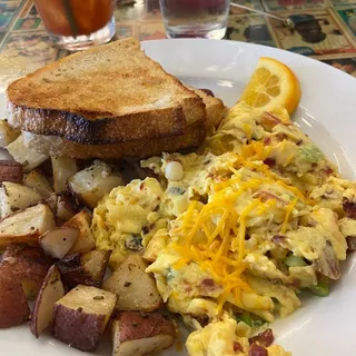 Bacon Scallion Scramble