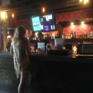 The bar