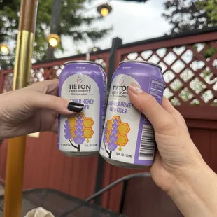 Honey lavender cider