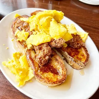 French Toast Chicken Stack