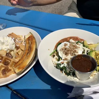 Killer Banana Waffle