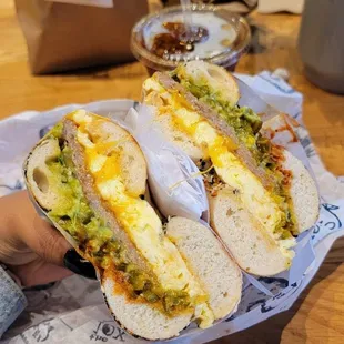 The Southwest Egg Sandwich