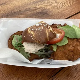 Schnitzel Sandwich