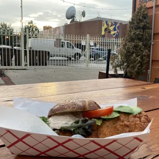 Schnitzel Sandwich
