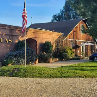 Front of the winery