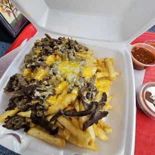 Garbage, they want to charge you extra for everything. No sour cream, no pico, no guac, not even beans.