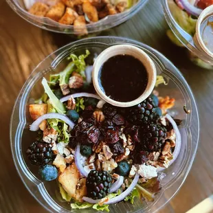 salads, food