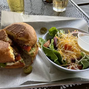 Sriracha Cha Cha Burger Side Salad