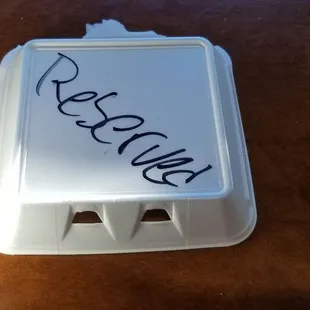 Call ahead for large group