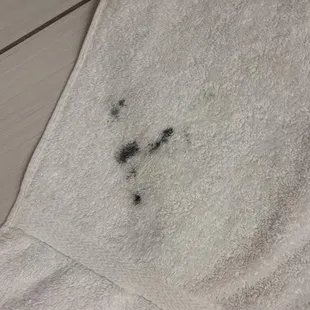 Hotel's clean towel