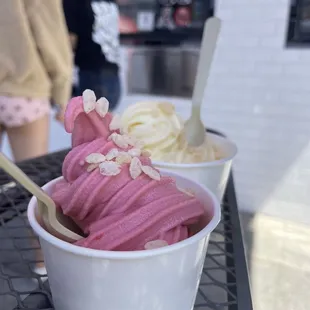 dole whip strawberry and pineapple