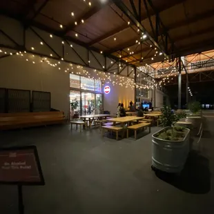 The back with more seats and can hold a DJ