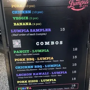 Limited items to choose from their menu. Pricey for a small portion size of food.