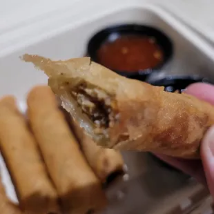 Lumpia: close up ~GET IN MY BELLLLY~