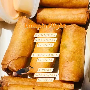 @Feastyle's Lumpia Flight...