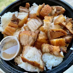 05.04.22 Lechon Kawali $14 @ "WestPark Wednesday" food truck at the Nela Luken Park in Roseville