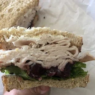 Turkey Cran Sandwich