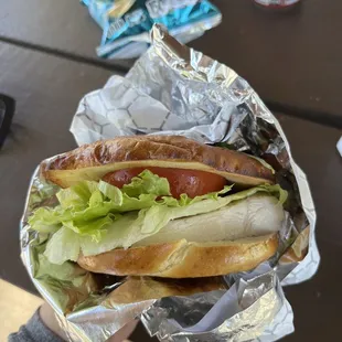 Grilled Chicken Pretzel Lunch Box (no mayo)