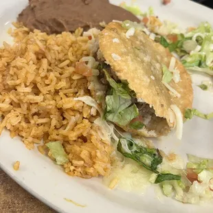 Ok so the gorditas plate comes with 3.... I forgot to take a before picture because i was starving.