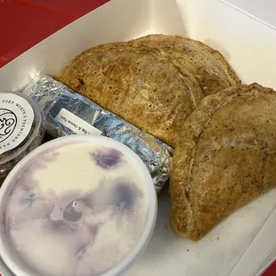 Yogurt and hand pies