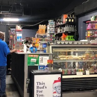 Inside Order counter