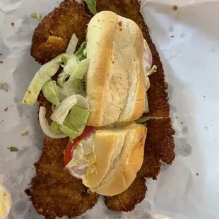 The Giant Tenderloin Sandwich