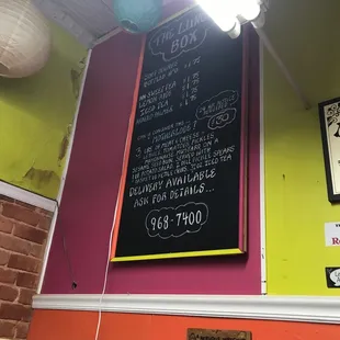 Menu - Motherlode Challenge