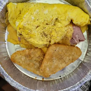 Ham and cheese omelet - 3 May 24