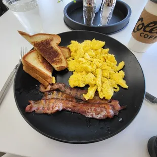 Mrs Sheppard&apos;s breakfast and 16oz coffee.