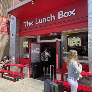 Front of restaurant