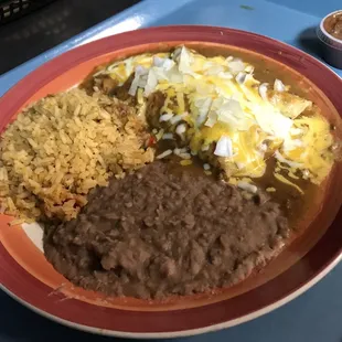 Enchilada Plate
