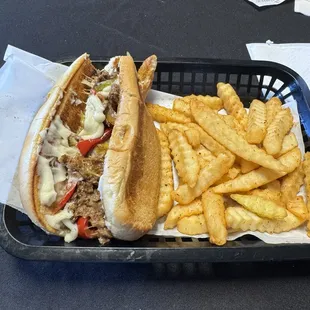 Philly Cheese Steak Sandwich