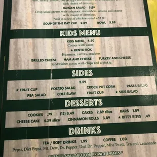 pizza, menu