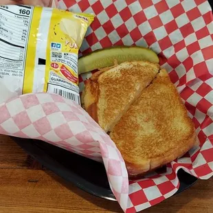 Grilled Pizza Toastie