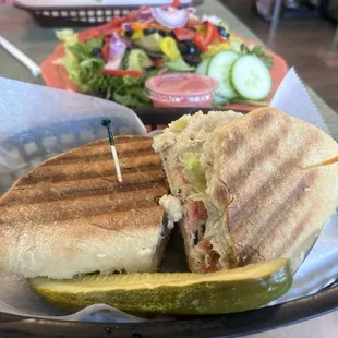 Tuna melt  Totally Veggie Salad