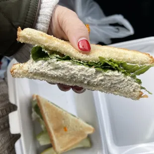 horrible mushy chicken salad