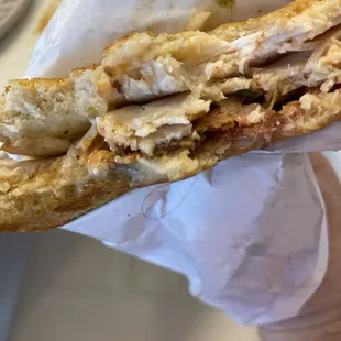 Southwest Chipotle Chicken Panini Sandwich