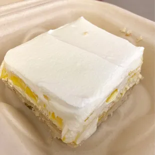Lemon cheesecake delite.