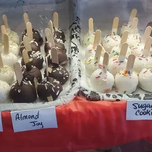 Dessert choices