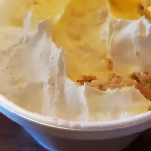 And a goodie for me...mmmmm Banana Pudding.