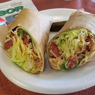 Boom Boom Shrimp Wrap