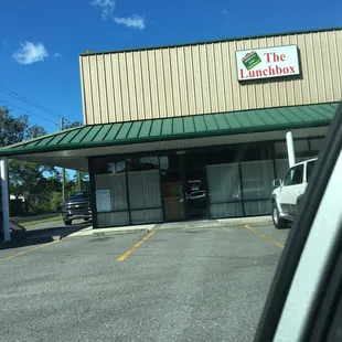 the front of a restaurant