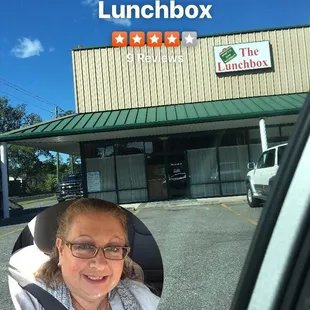 outside