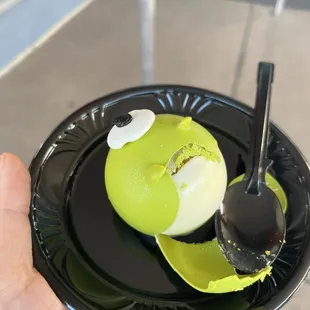 Mike Wazowski Cake inside