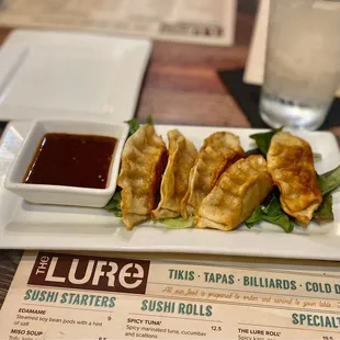 Bob (appetizer-duck gyoza)