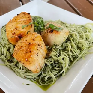 Aunt Kathy was really nice. Very pesto forward. A little salt kicked it up.