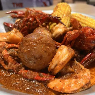 Shrim Combo B - 1/2 lb. Crawfish and Shrimp No Head