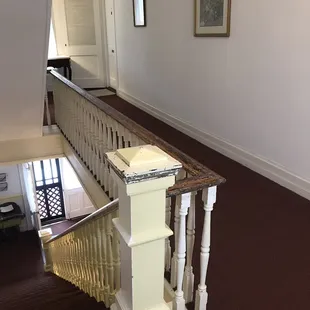 Front door at the bottom