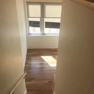 View from downstairs of the Essential layouts